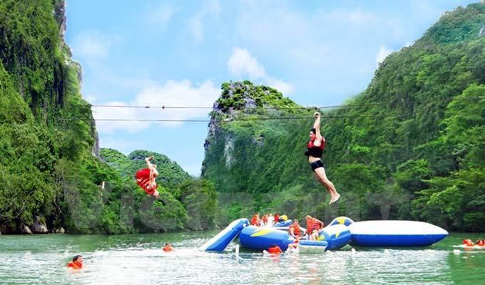 Phong Nha Midtown Hotel Cu Lac Kültér fotó